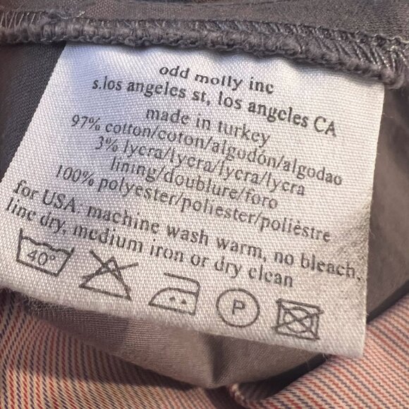 Odd Molly Overlap Lace Trim Midi Skirt Bohemian Size: Odd Molly Size 3 = US 12 L - Picture 15 of 16